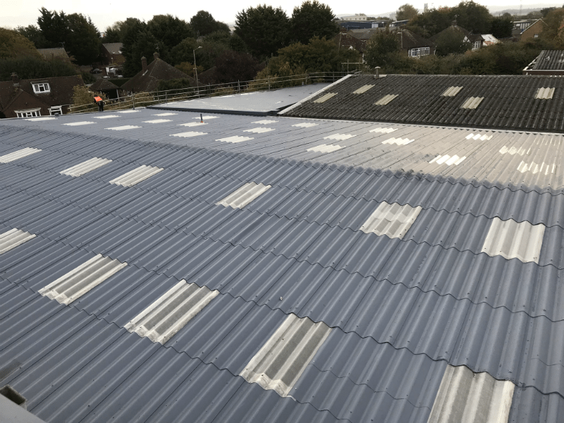 Asbestos Roof 800